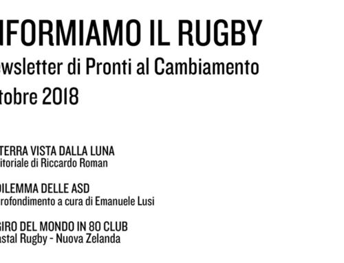 Informiamo il Rugby – Ottobre 2018